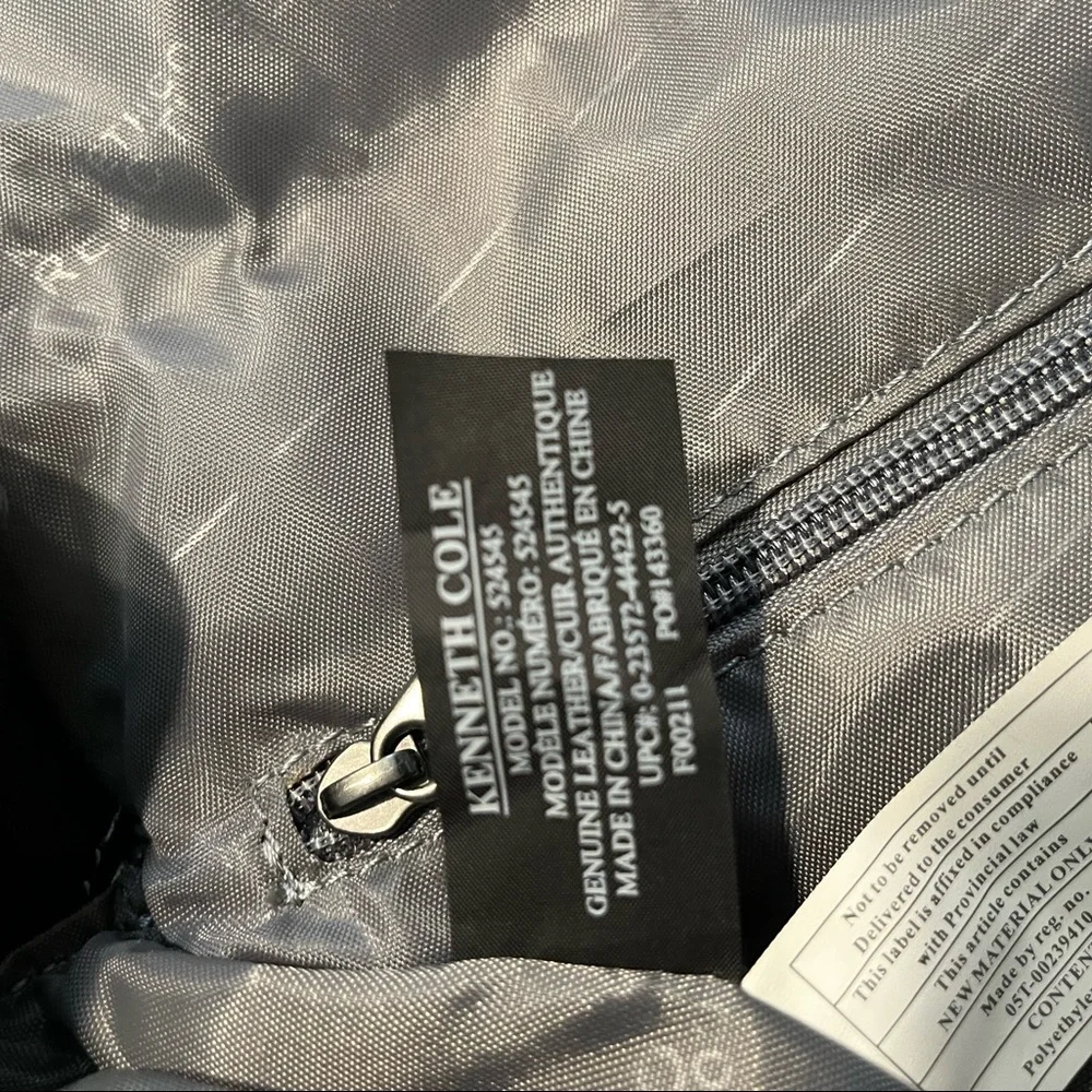 NWT Kenneth Cole Crossbody Messenger Laptop Bag
